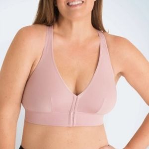 Leading Lady 5170 The Greta Wirefree Bralette – Front Closure, Crossback